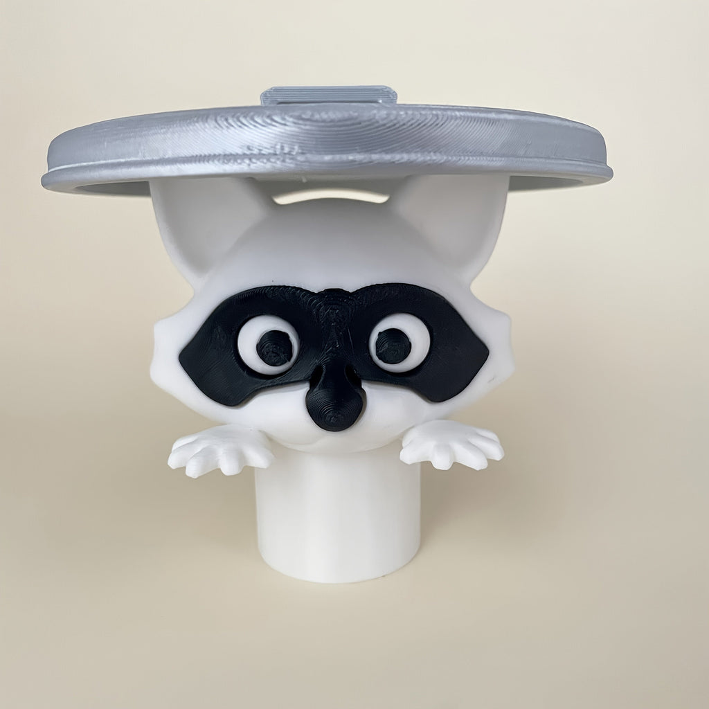 Mapache Divertido | La divertida decoración para el baño de invitados