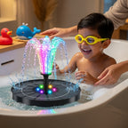 AquaSol — Fuente Flotante para el Baño del Bebé