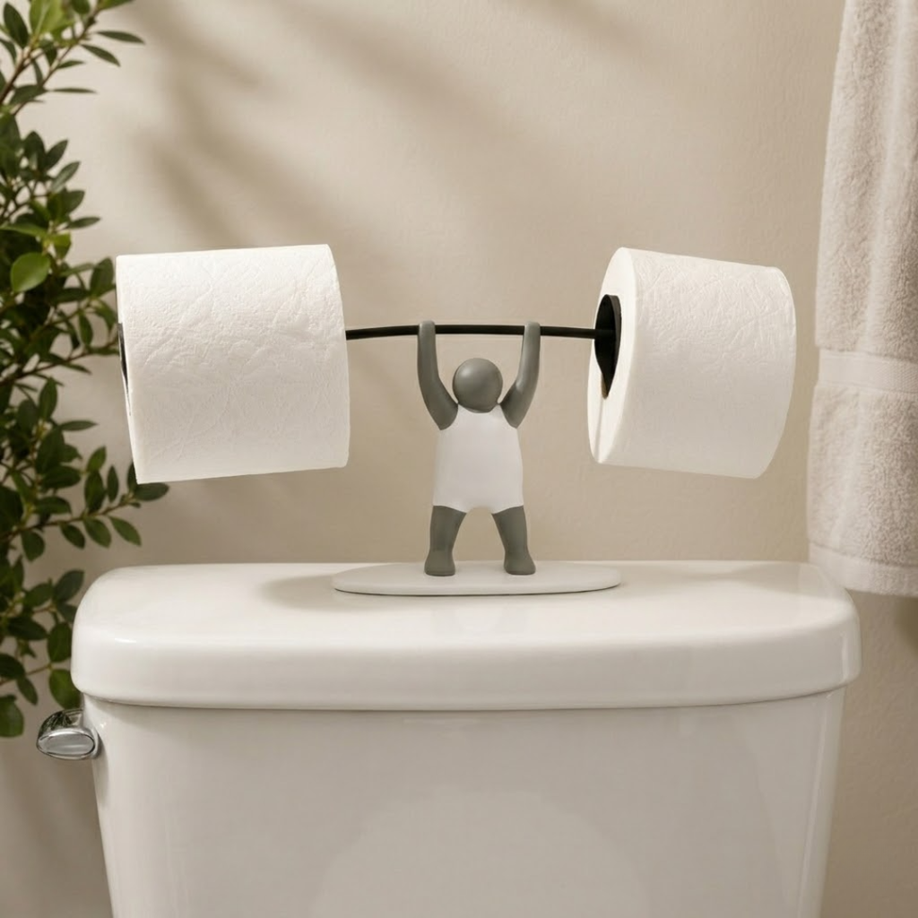 Forzudo | Aporta humor a tu baño de invitados