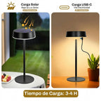 Lámpara de Mesa Solar Regulable