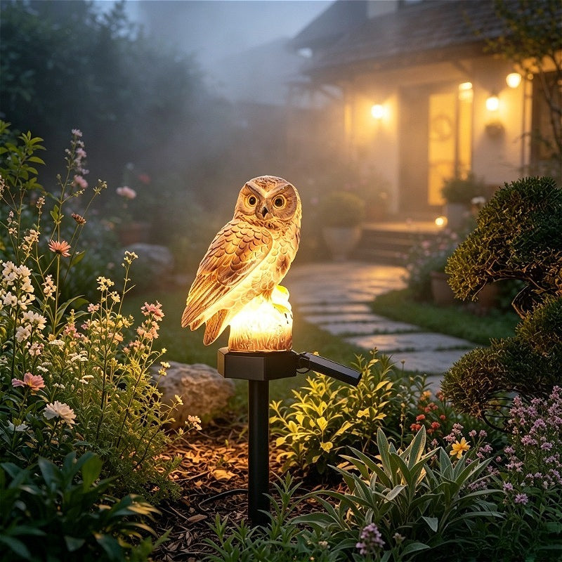 BúhoSolar — Set de 2 Luces LED de Jardín