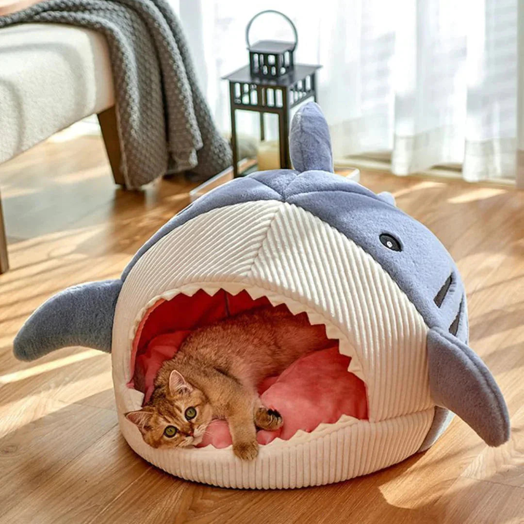 CuevaTiburón — Cama Iglú para Mascotas