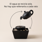 El agua se recicla sola