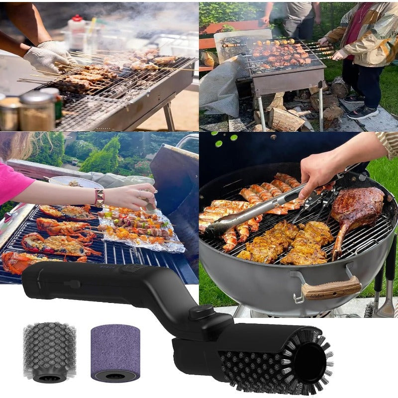 BrasaLimpia — Cepillo Eléctrico para Barbacoa