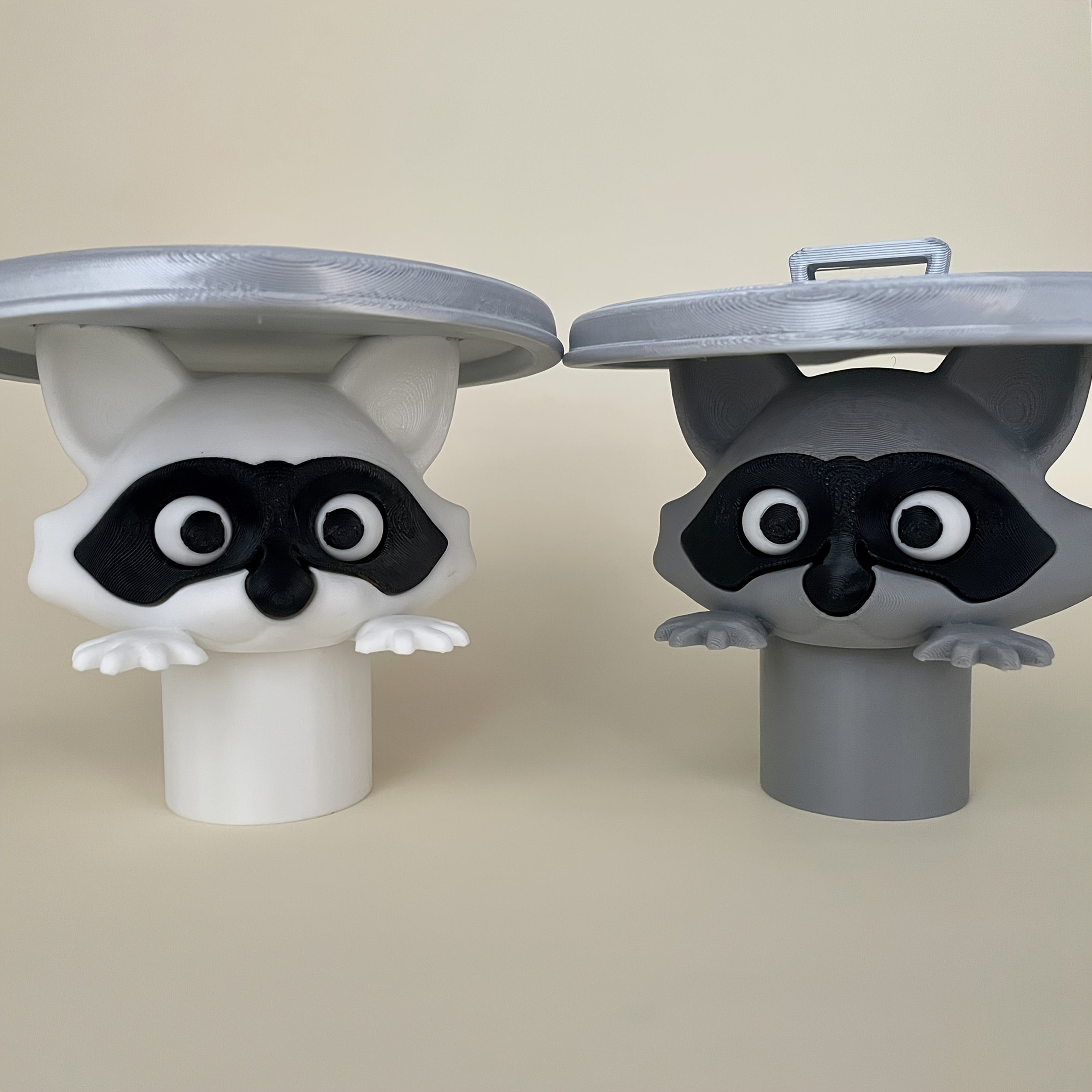 Mapache Divertido | La divertida decoración para el baño de invitados