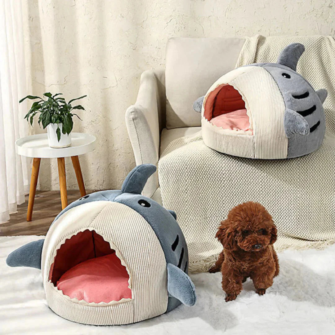 CuevaTiburón — Cama Iglú para Mascotas