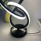 NudoLuz — Lámpara LED de Mesa en Espiral