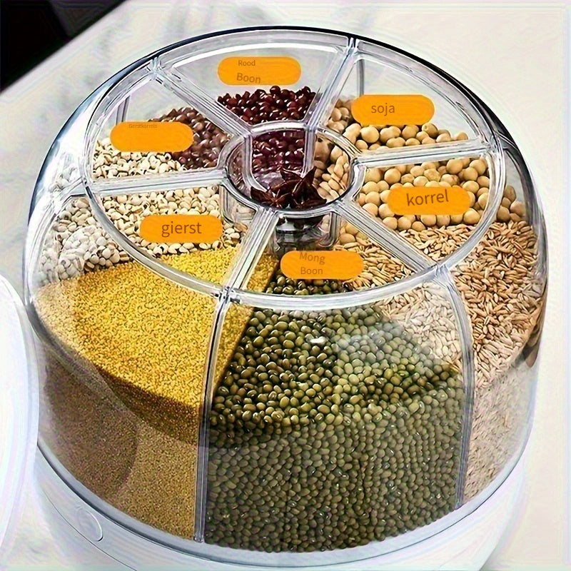 GiraGrano — Dispensador Giratorio de Cereales