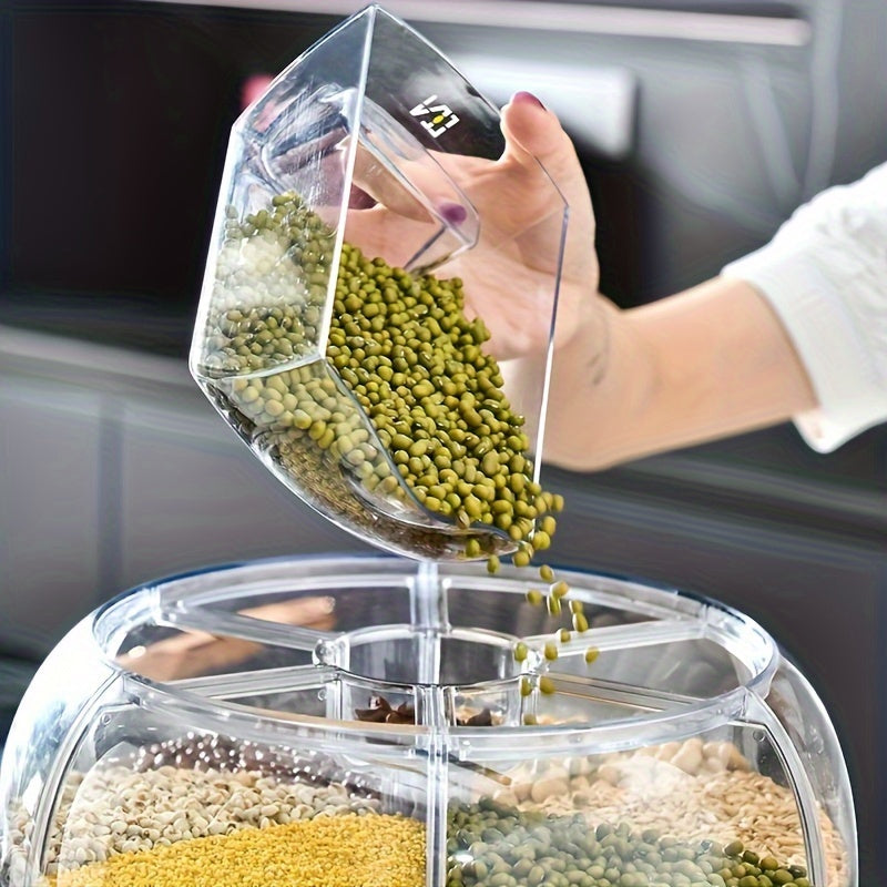 GiraGrano — Dispensador Giratorio de Cereales