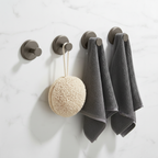 Ganchos de Baño con Ventosa — Set de 4 sin Taladrar