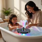 AquaSol — Fuente Flotante para el Baño del Bebé