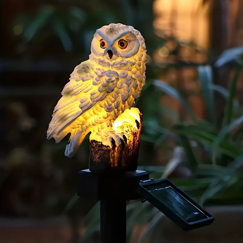 BúhoSolar — Set de 2 Luces LED de Jardín