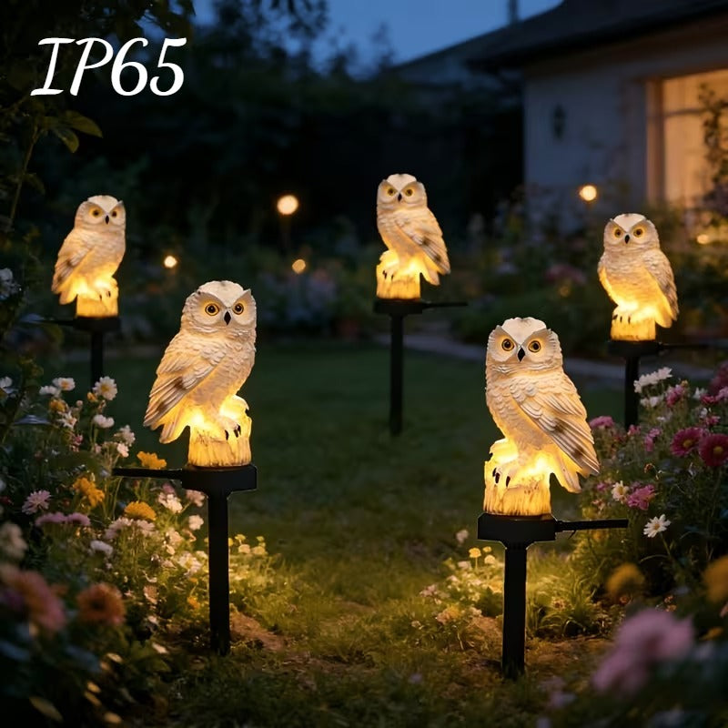 BúhoSolar — Set de 2 Luces LED de Jardín