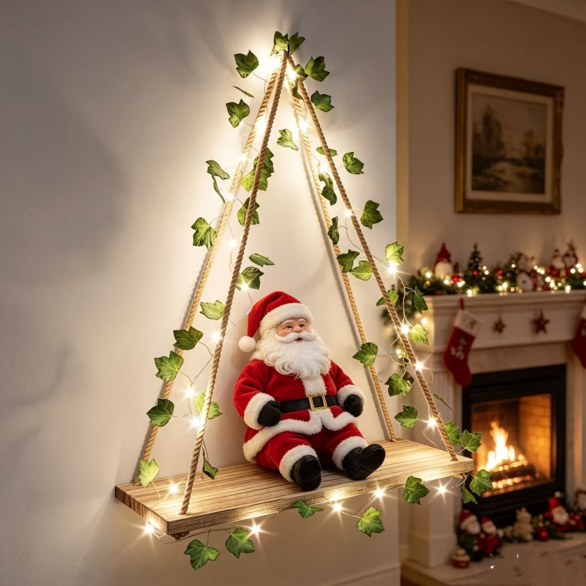 HiedraLuz — Set de 2 Estantes con LED