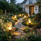 BúhoSolar — Set de 2 Luces LED de Jardín