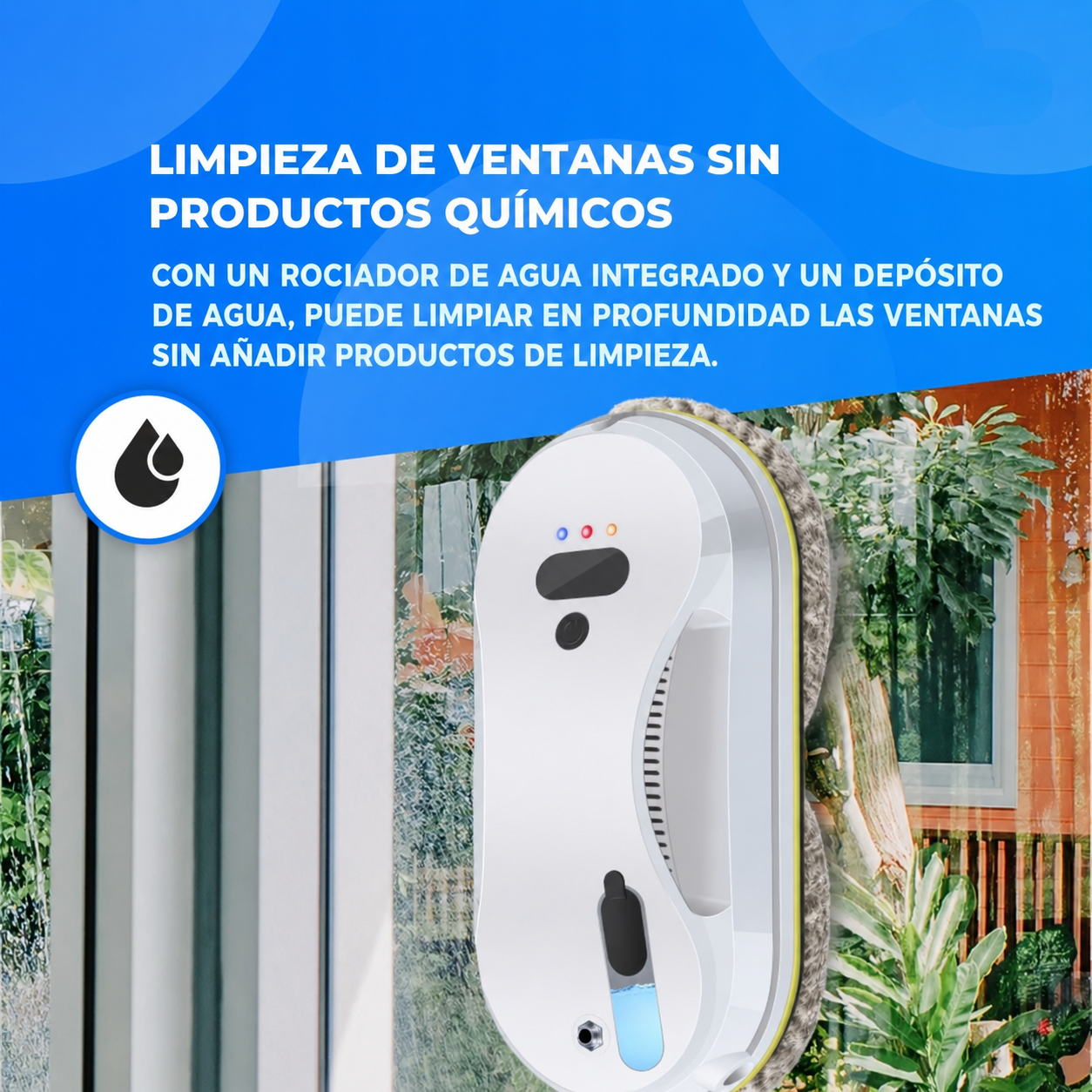 Robot Limpiador de Ventanas | Limpieza Automática con Sensores