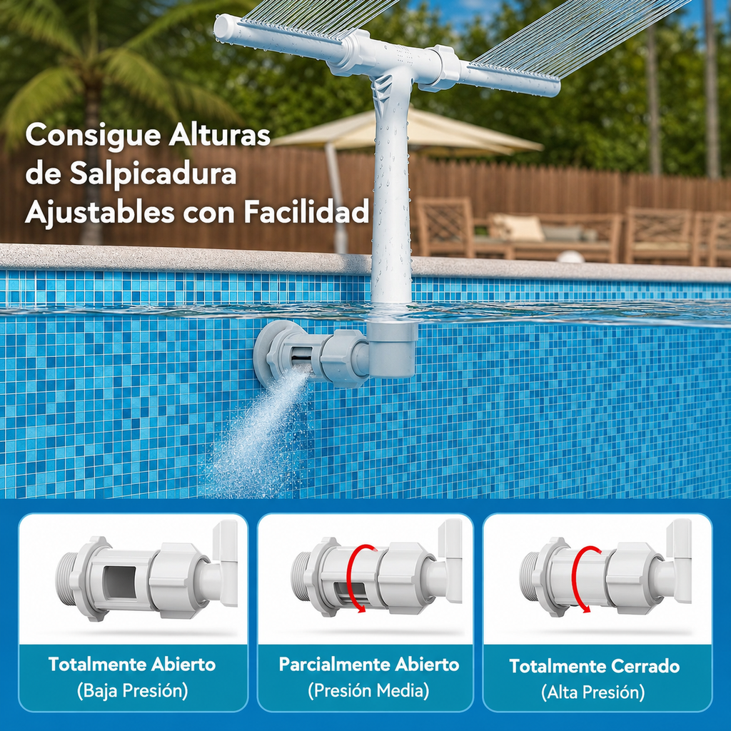 CascadaFresca – Fuente Refrescante para Piscina