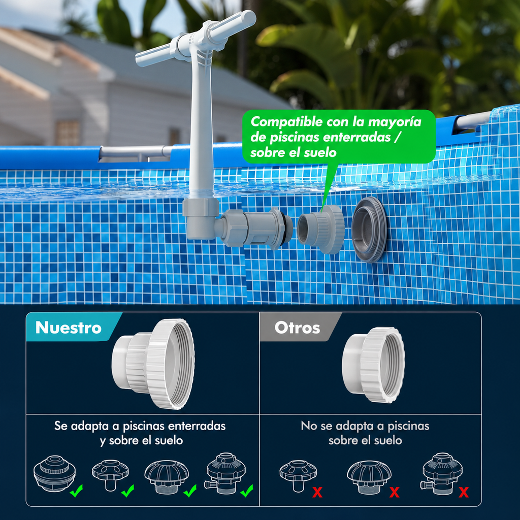 CascadaFresca – Fuente Refrescante para Piscina