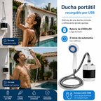 Ducha Portátil de Verano — Fresca y Lista en Segundos