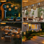 Farol Boho Solar — Luz Tejida para tu Jardín