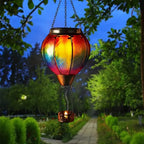 Decoración de Jardín Colorida Lámpara