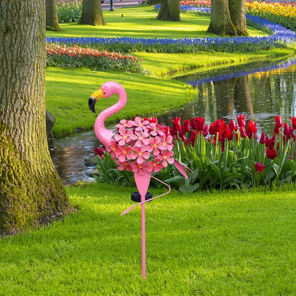 Flamenco Solar — Luz Decorativa para tu Jardín