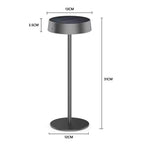 Lámpara de Mesa Solar Regulable