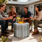 Chimenea Solana — Hoguera de Acero Inoxidable sin Humo