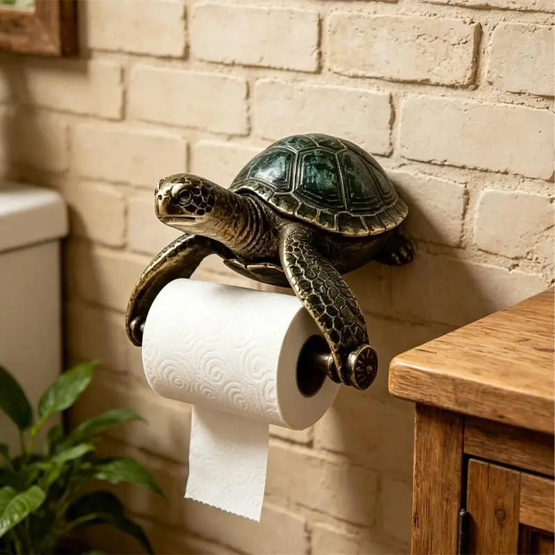 OcéanoBaño — Portarrollos Marino de Pared
