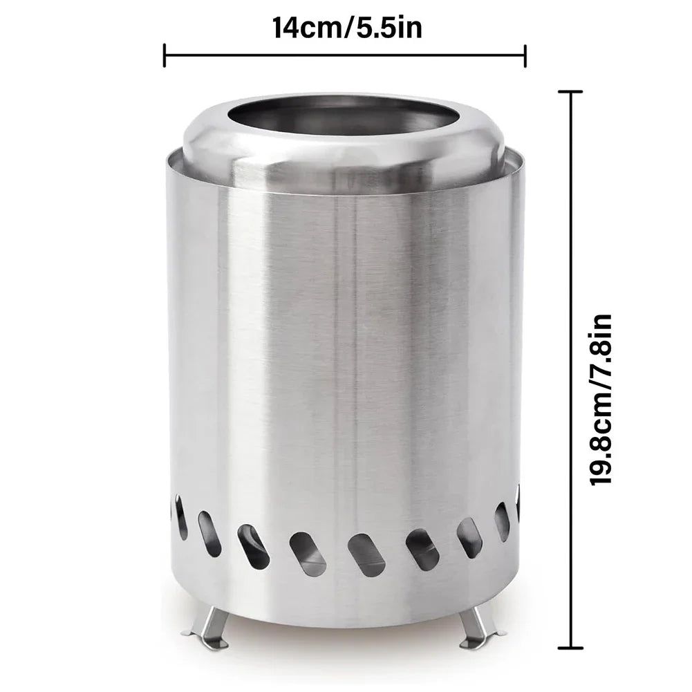 Chimenea de Mesa Portátil sin Humo