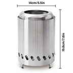 Chimenea de Mesa Portátil sin Humo