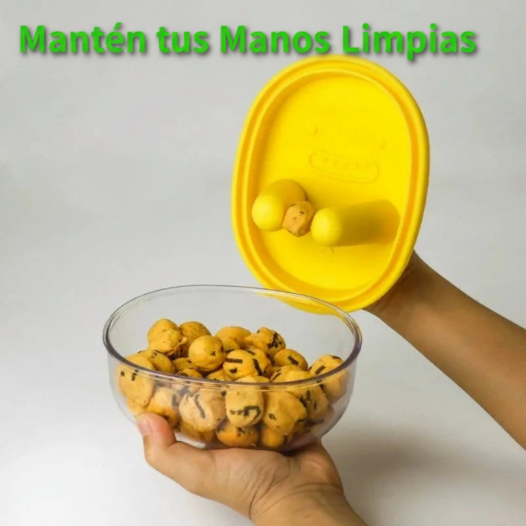 Bol AgarreLimpio — Snacks Sin Manchar las Manos