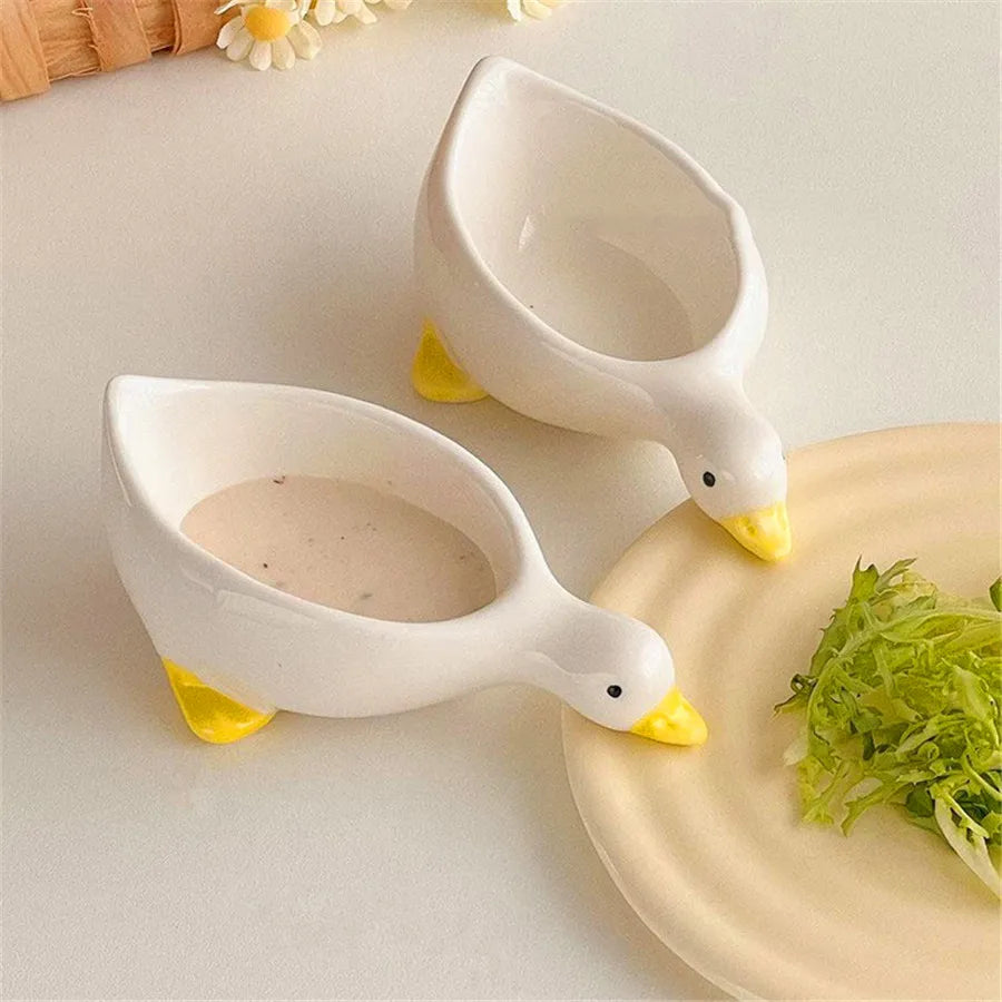 Set de 2 Cuencos Pato Cerámica