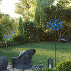 Flor de Viento Giratoria — Escultura para tu Jardín