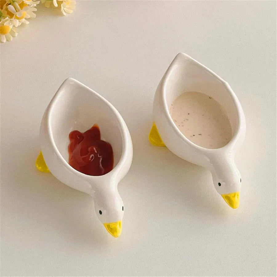 Set de 2 Cuencos Pato Cerámica