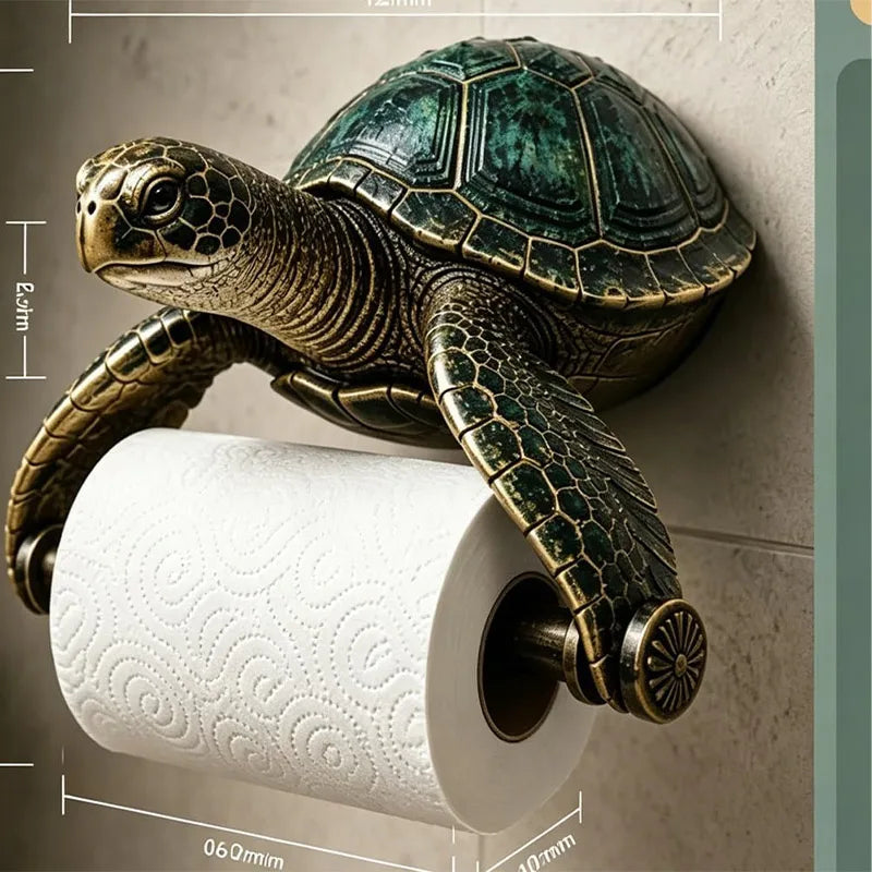 OcéanoBaño — Portarrollos Marino de Pared