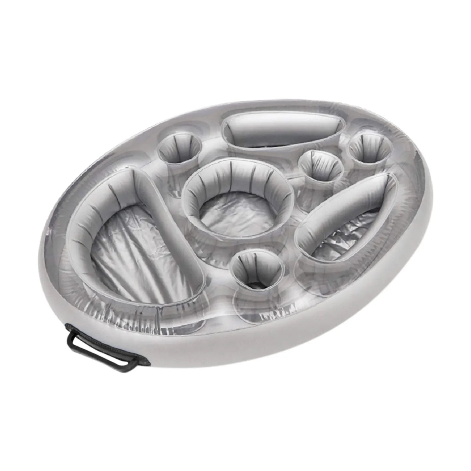 Bandeja Flotante Inflable para Piscina con Portavasos y Snacks