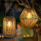 Farol Boho Solar — Luz Tejida para tu Jardín