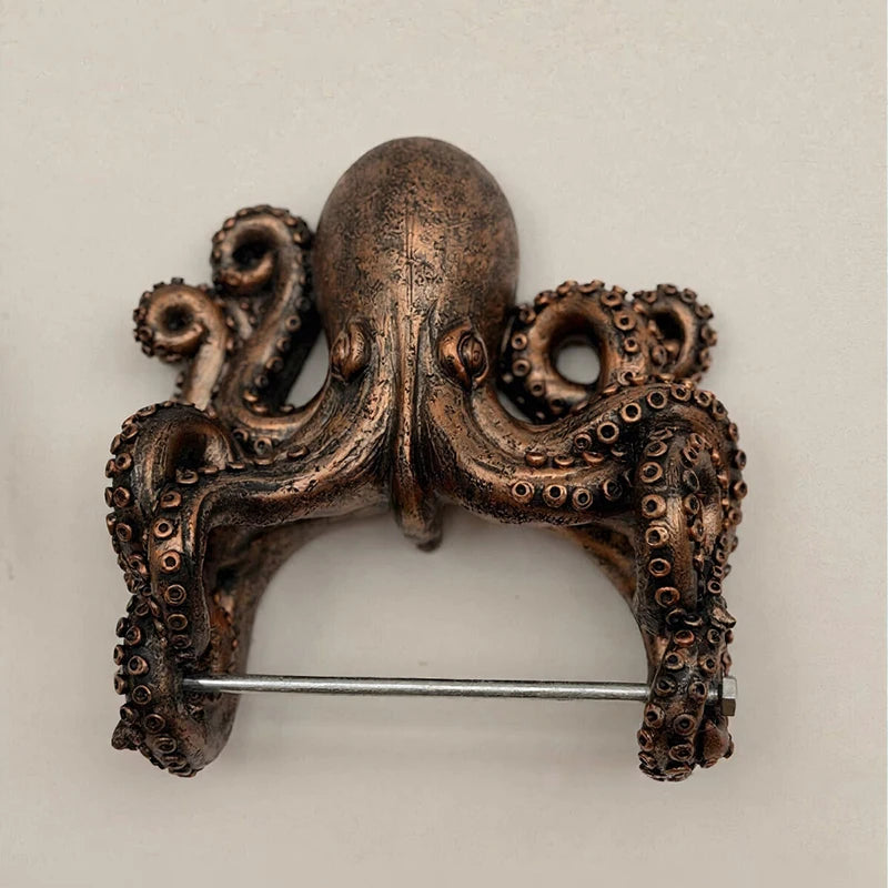 OcéanoBaño — Portarrollos Marino de Pared
