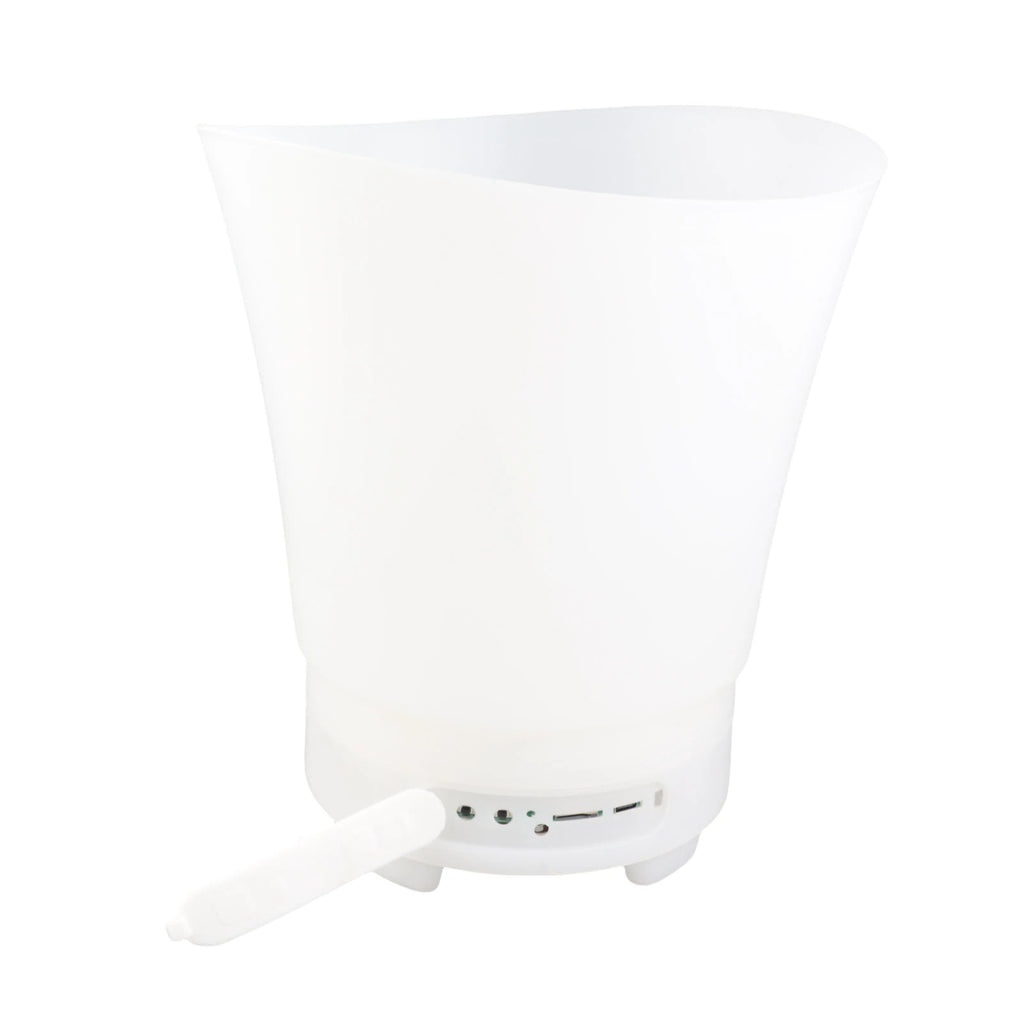 CubiLuz — Cubitera LED con Altavoz Bluetooth