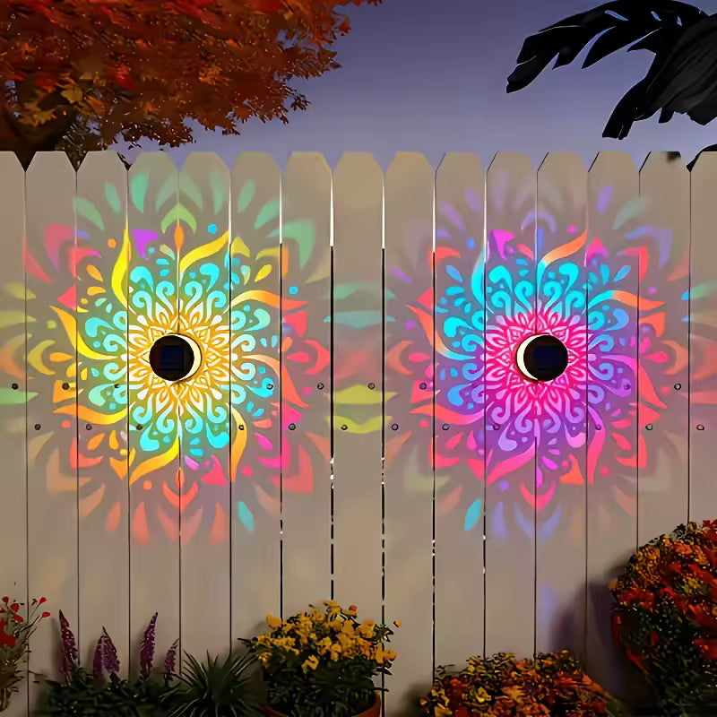 Lámpara Solar Mandala para Jardín | Oferta 2x1 — Llévate 2