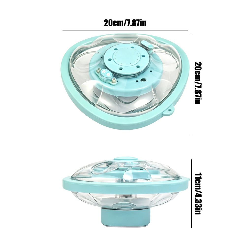 Fuente Flotante Solar USB para Piscina