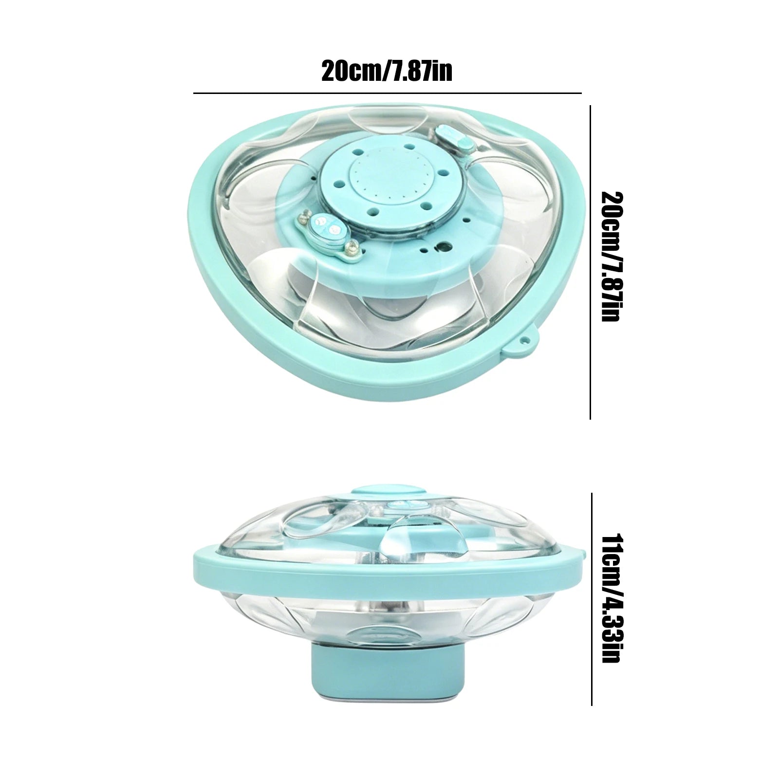 Fuente Flotante Solar USB para Piscina
