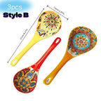 Set de 2 Cucharas Cerámica Bohemias