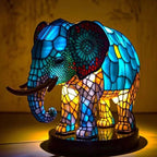 FaunaLuz — Lámpara de Animal en Vitral