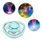 Fuente Flotante Solar USB para Piscina
