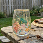 FloraViva™ — Set de 4 Vasos Pintados a Mano