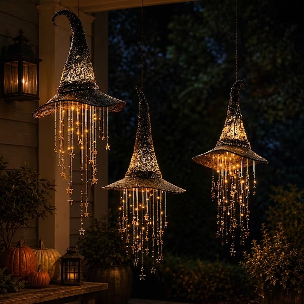 BrujaLuz — Sombrero de Bruja Luminoso