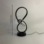 NudoLuz — Lámpara LED de Mesa en Espiral