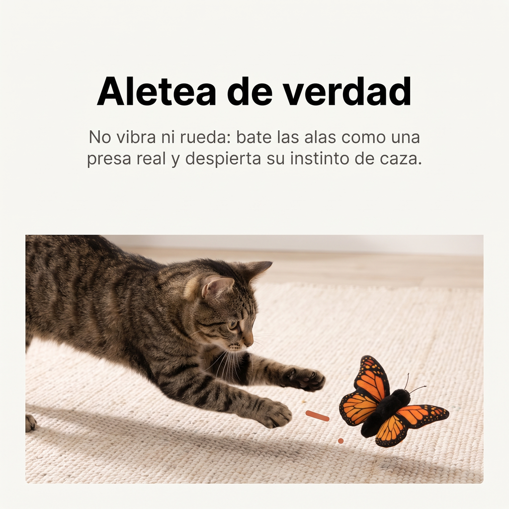 Aletea de verdad, no vibra ni rueda